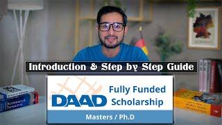 Study in Germany DAAD Scholarship 2023 | Eligibility and Requirements | Introduction | Episode 1