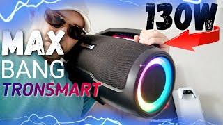 Взял ЗВЕРЮГУ 130W Колонку TRONSMART BANG MAX с RGB Подсветкой!  Она ВЫНОСИТ JBL