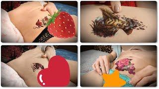 TEMPORARY TATTOO | Magic Tattoo | Body Art 4 in 1