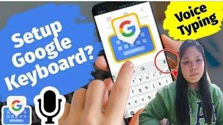 VOICE TYPING GOOGLE KEYBOARD FOR ANDROID TUTORIAL 2023