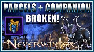 NEW Companion Riotous Rothe Tested! (broken) Starlight Parcels were Bugged (fixed now) - Neverwinter