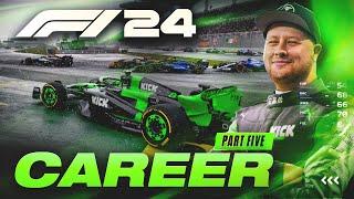 F1 24 Career Mode Part 5: Someone is getting KICKed out of the Team