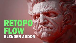 The Best Add On for Retopology in Blender? Meet RetopoFlow!