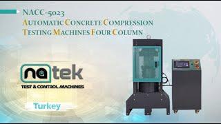 NACC-5023 AUTOMATIC CONCRETE COMPRESSIONTESTING MACHINES FOUR COLUMN