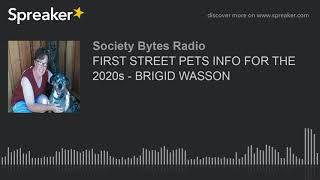 FIRST STREET PETS INFO FOR THE 2020s - BRIGID WASSON (part 2 of 2)