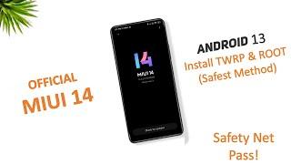 How to Root MIUI 14 with Magisk | INSTALL TWRP | Safety net Fix | Bootloop Fix NO ERRORS | 2023 |