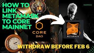 HOW TO WITHDRAW YOUR SATOSHI CORE TO METAMASK