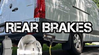  Sprinter Rear Brakes Replacement  #diy #maintenance #tutorial