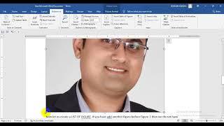 How to add List of Figure in MS Word Document || ISMT || Roshan Kandel