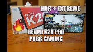Redmi K20 Pro PUBG Gaming HDR + Extreme Graphics- Heating and Battery Drain