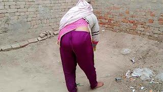 Village Woman Daily Routine - Desi Aunty Hot Vlog _ Pakistan Village Life _ Punjab Culture