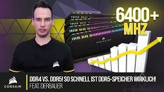 DDR4 vs. DDR5! So schnell ist DDR5-Speicher wirklich! feat. @der8auer 