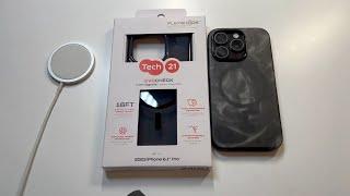 tech 21 Evo Check Case for Apple iPhone 15 Pro Smokey Black Review