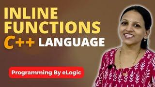 Inline Functions In C++ Language | eLogic Classes