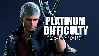 How hard is DMC5 platinum REALLY?