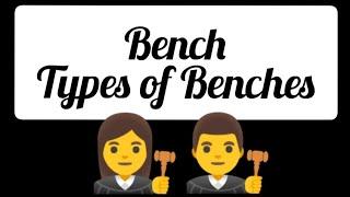 Types of Benches #shorts fLAWsome