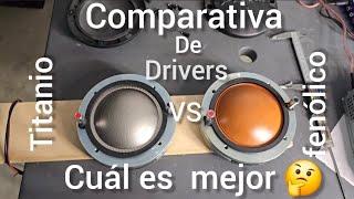 CUÁL ES EL MEJOR DRIVERS  TITANIO VS FENÓLICO,  PARA QUÉ APLICACIÓN SON BUENOS CADA UNO.