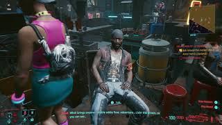 Cyberpunk 2077 - V recognizes a Nomad (Nomad dialogue)