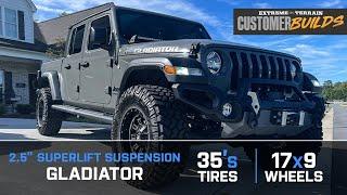 2.5" Lifted Gladiator with Fuel Crush Wheels & 1mm Offset | | ExtremeTerrain Customer Builds