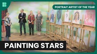 Celebrities Capture Iconic Figures - Portrait Artist of the Year - Art Documentary