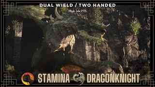 Stamina Dragonknight PvE - 115,5k+ DPS | High Isle PTS | ESO