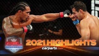 2021 PFL Playoffs: Welterweights & Lightweights Full Fight Highlights