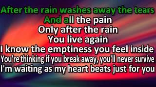 Nelson - After the Rain | KARAOKE | Lyrics