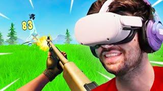 I Played FORTNITE in VR!