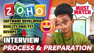 Zoho Interview Process Complete Guide for freshers | Crack interview in Zoho | Sharmilan