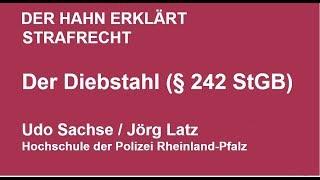 Der Hahn erklärt Strafrecht - § 242 StGB Diebstahl