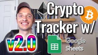 Crypto Portfolio Tracker on Google Sheets {v2.0}