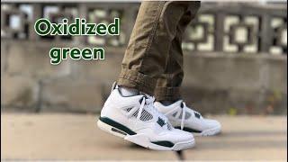 Air Jordan 4 "Oxidized Green" 2024 Review + On-foot