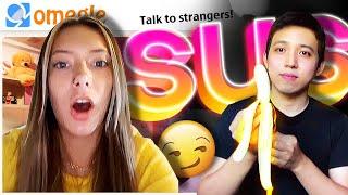 Acting SUS prank on Omegle "Funny Reactions"