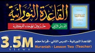 Qaidah Nuraniah  - Lesson Two- (Teacher)