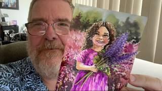 How To Sell Hand Painted Greeting Cards at Craft Shows - Adding Craft To Art featuring Grandma Robin
