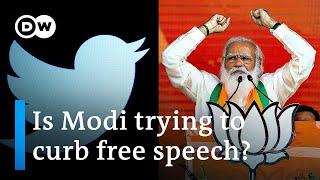 India blocks tweets critical of Modi's handling of COVID crisis | DW News