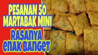 50 MARTABAK MINI // PESANAN BUAT ARISAN