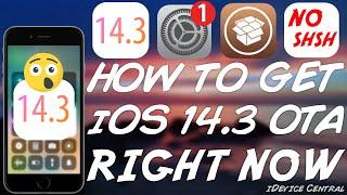 How To Install iOS 14.3 & Jailbreak Right Now Without SHSH Blobs (All Devices Except A14) (TUTORIAL)