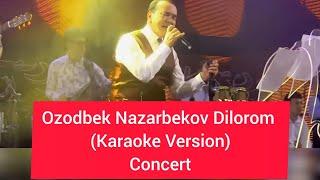 Ozodbek Nazarbekov Dilorom (Karaoke version)#music Uzbekistan #nevomusic