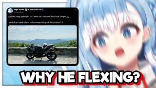 Kobo got SALTY when she found out Ragus ride Big Motorbike !!!