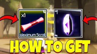 How To GET MAXIMUM SCROLLS & DOMAIN SHARDS In Jujutsu Infinite! Roblox