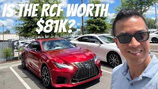 Is the Lexus RCF worth $81,000?