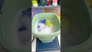 Super Handy Foldable Mini  Washing Machine #satisfying #short .