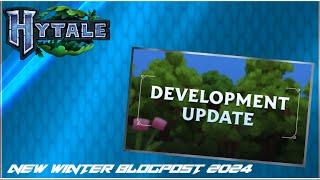 Hytale Winter Development Blogpost Cover 2024: More News on Hytales New Engine