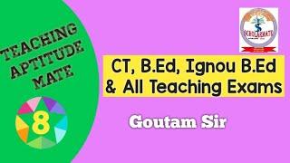 OSSTET Exam Contract Teacher Pedagogy/Teaching Aptitude Questions  ScholarmatE GS