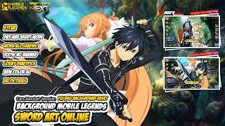 Script Background ML Terbaru Anime Sword Art Online Kirito x Asuna Yuuki