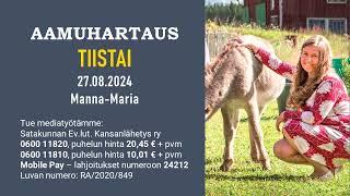 Aamuhartaus tiistai 27.08.2024 - Manna-Maria