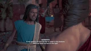 Assassin's Creed Odyssey Gather Information on Your Mother Speak to Sophokles in Kitchen