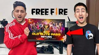 Giting All Elite Pass Bundle To My Brother In Free Fire | Hip Hop Bundle Returns- Garena Free Fire