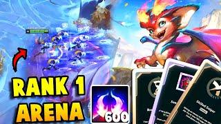 RANK 1 ARENA PLAYS SMOLDER WITH BEST AUGMENTS IN SLOT 500 STACKS+